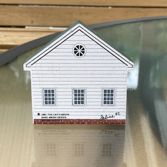 1991 Cat's Meow Brown School Ohio Amish Series - Picture 2 of 6